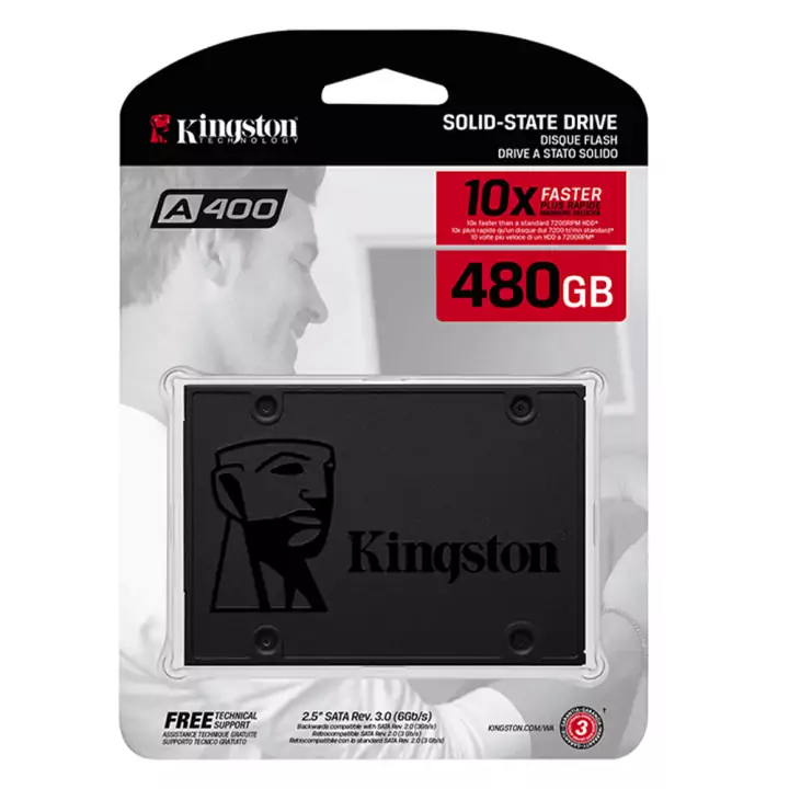 Disco Duro SSD Kingston A400 480GB Disco Duro SSD Kingston A400 480GB