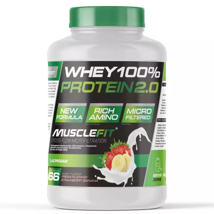 2Kg Proteina 2.0 100% Whey MuscleFit 2Kg Proteina 2.0 100% Whey MuscleFit