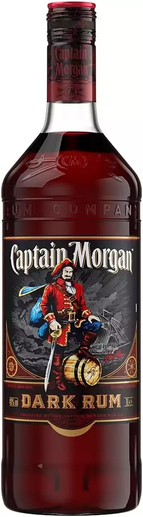 Captain Morgan Dark Rum 1L Captain Morgan Dark Rum 1L