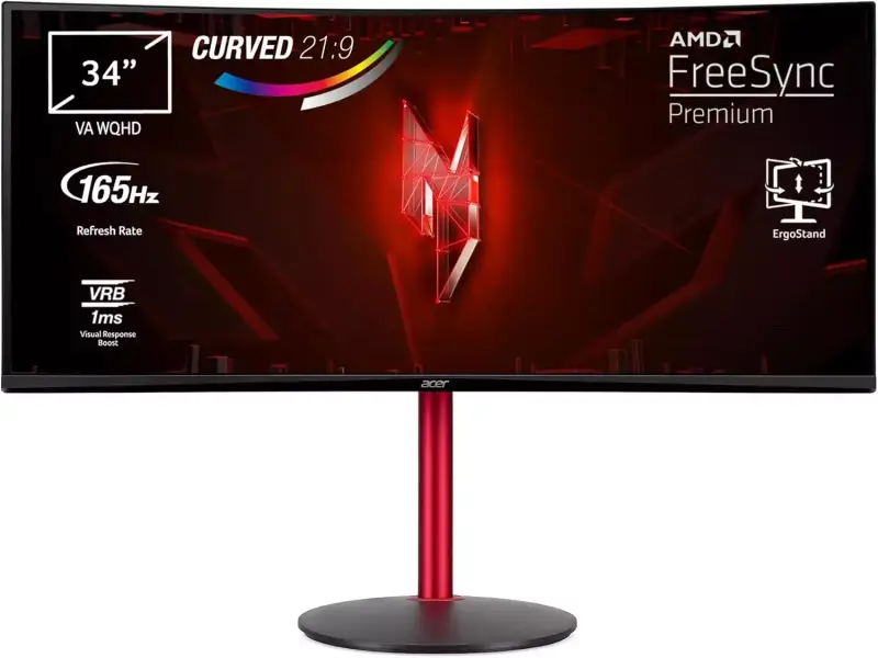 Monitor gaming Acer Nitro XZ2 34" QHD 165Hz Monitor gaming Acer Nitro XZ2 34" QHD 165Hz
