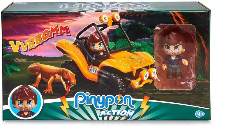 Buggy con gran lagarto Pinypon Action Wild Buggy con gran lagarto Pinypon Action Wild