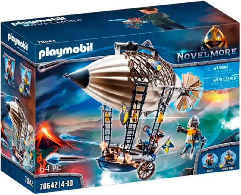 Set PlayMobil Zeppelín Novelmore de Darío Set PlayMobil Zeppelín Novelmore de Darío