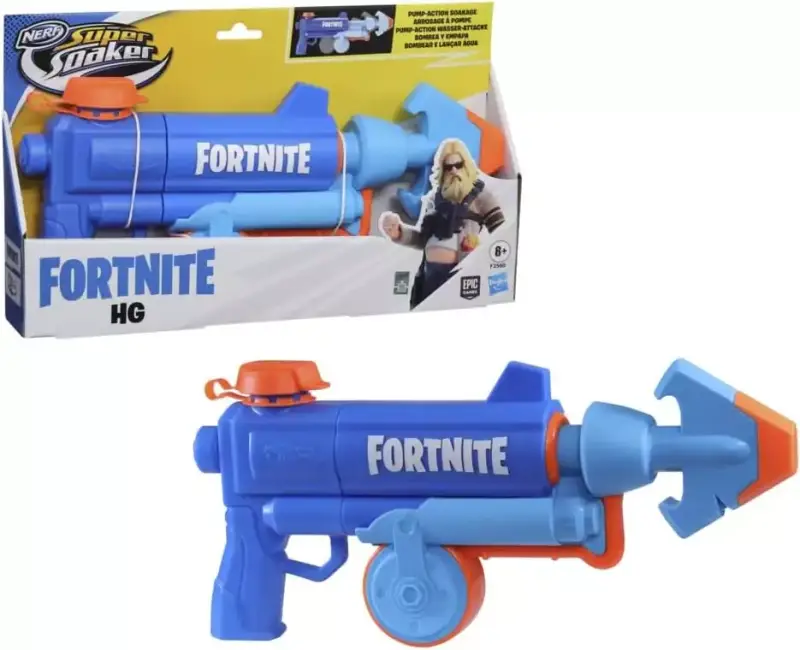 Pistola de agua Nerf Fortnite Super Soaker Pistola de agua Nerf Fortnite Super Soaker