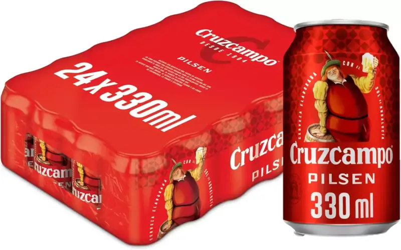 24x 330 ml Lata Cerveza Cruzcampo 24x 330 ml Lata Cerveza Cruzcampo