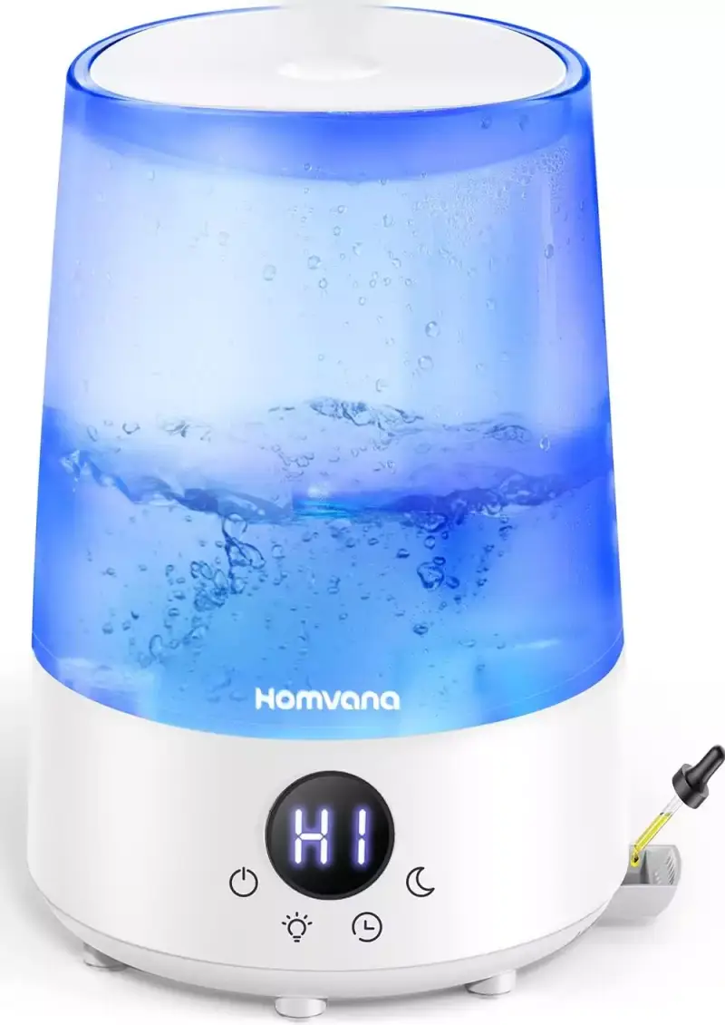 Homvana Humidificador 3L Bebes Mocos y Tos Homvana Humidificador 3L Bebes Mocos y Tos