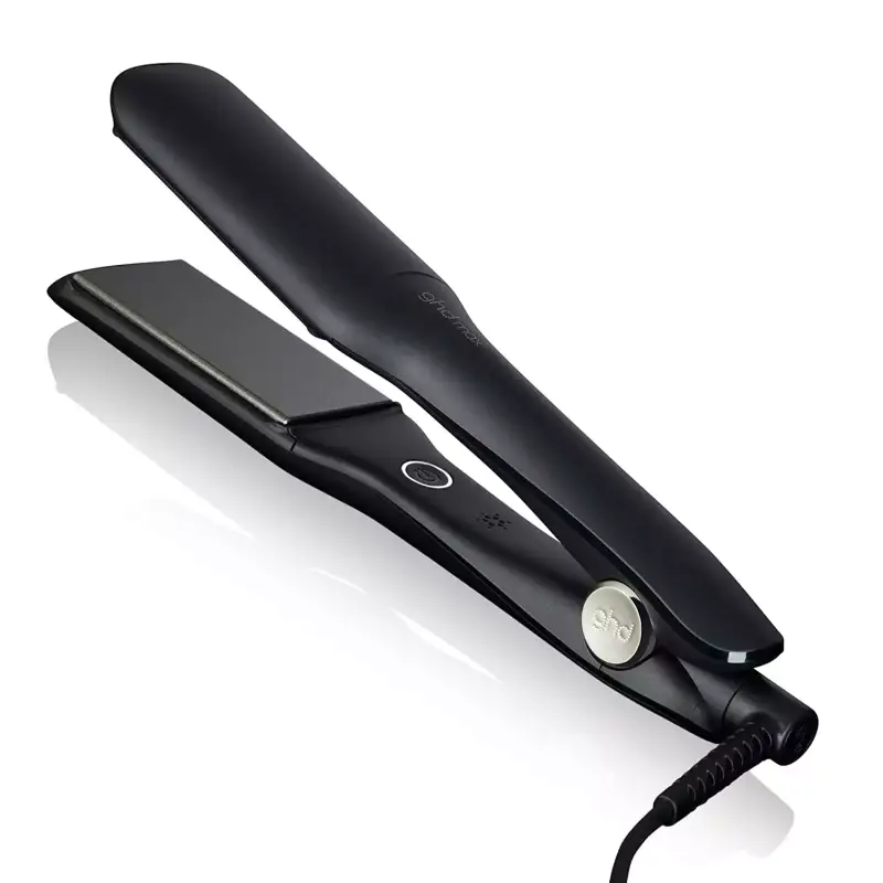 "GHD Max: Plancha profesional para cabello largo y grueso con tecnología Dual Zone" "GHD Max: Plancha profesional para cabello largo y grueso con tecnología Dual Zone"