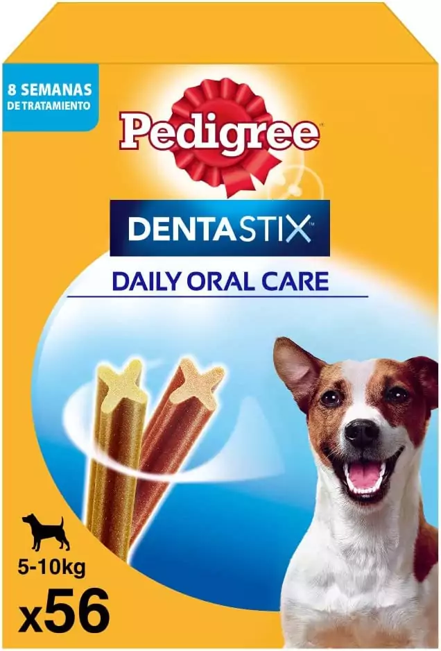 Pedigree Dentastix para la Higiene de Perros Pequeños (1 Pack de 56ud) Pedigree Dentastix para la Higiene de Perros Pequeños (1 Pack de 56ud)