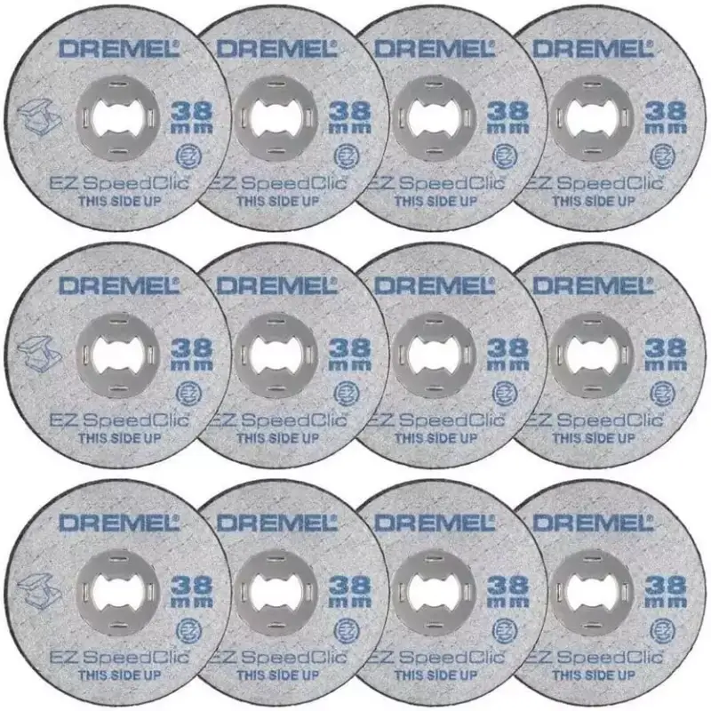 Paquete de 12 discos de corte de metal para herramientas rotativas Paquete de 12 discos de corte de metal para herramientas rotativas