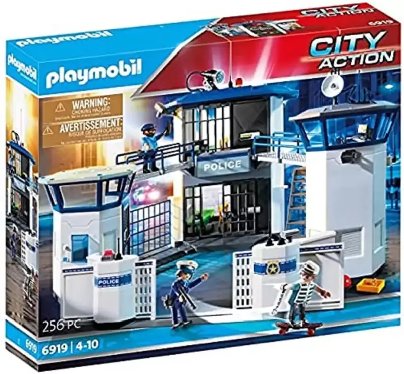PLAYMOBIL City Action 6919 Comisaría de Policía con Prisión PLAYMOBIL City Action 6919 Comisaría de Policía con Prisión
