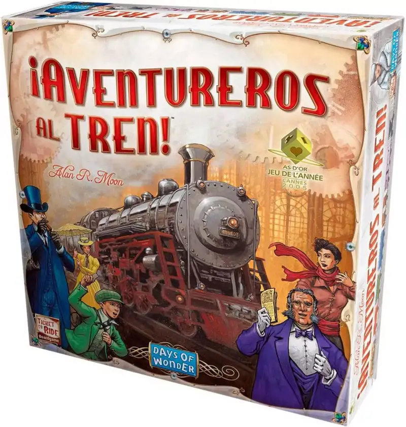 "Aventureros al Tren: Juego de Mesa en Español - Edades 8 a 99 - Unbox Now" "Aventureros al Tren: Juego de Mesa en Español - Edades 8 a 99 - Unbox Now"