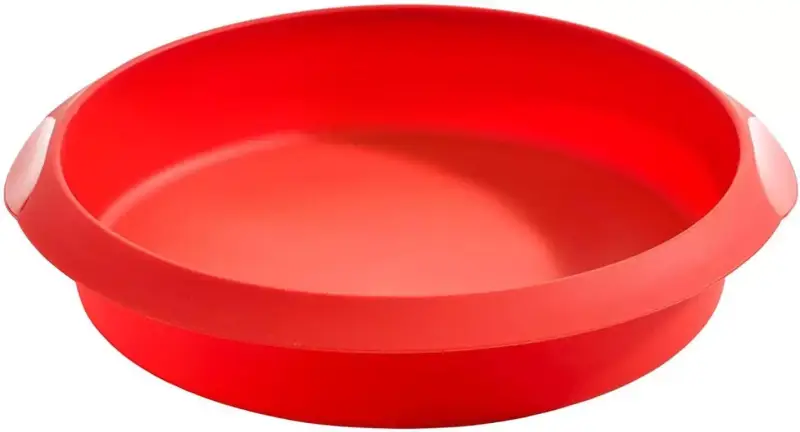 Molde Redondo de Silicona para Repostería Lékué, 20 cm, Rojo Molde Redondo de Silicona para Repostería Lékué, 20 cm, Rojo