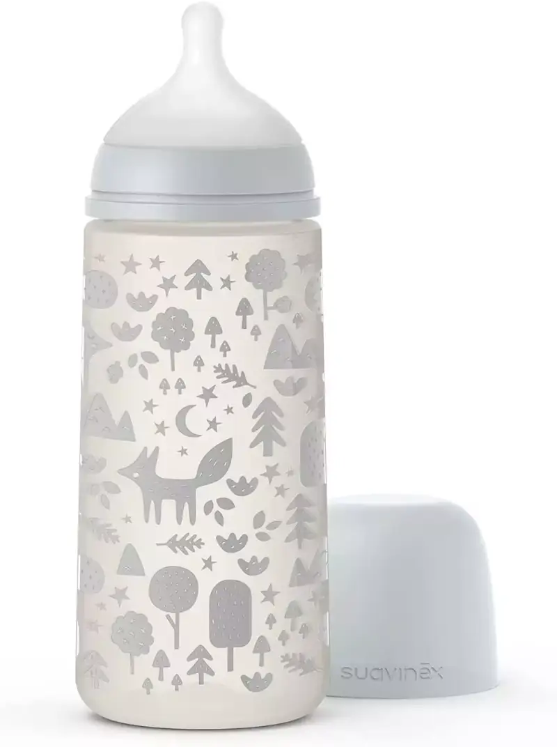 "Biberón Suavinex Fisiológico SX Pro, Gris, 360 ml" "Biberón Suavinex Fisiológico SX Pro, Gris, 360 ml"