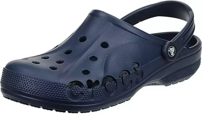 Cómodos zuecos unisex Crocs Baya, Azul Navy B, 45/46 EU. Cómodos zuecos unisex Crocs Baya, Azul Navy B, 45/46 EU.