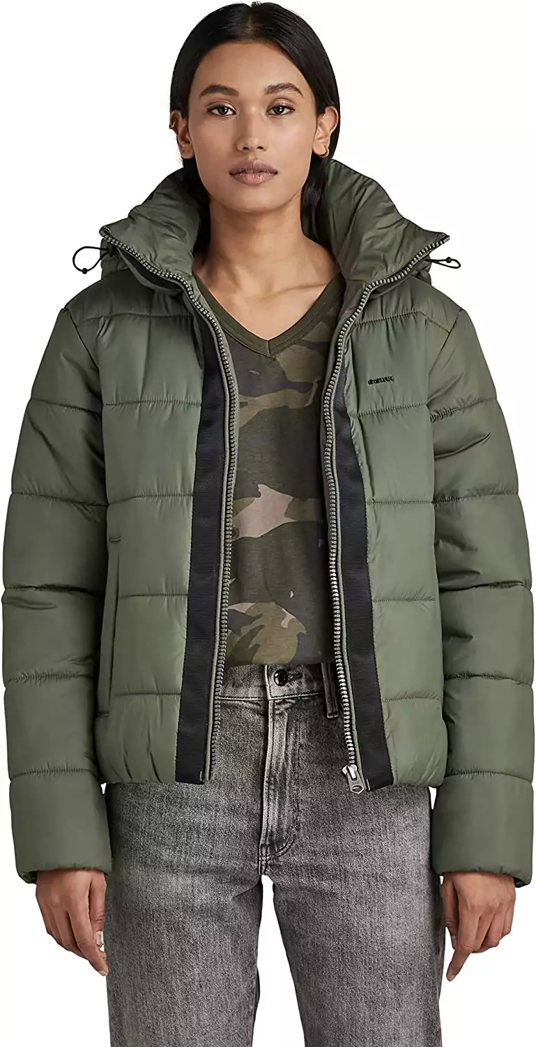 "G-STAR RAW Meefic HDD pdd Jacket lt Hunter XL para Mujer" "G-STAR RAW Meefic HDD pdd Jacket lt Hunter XL para Mujer"