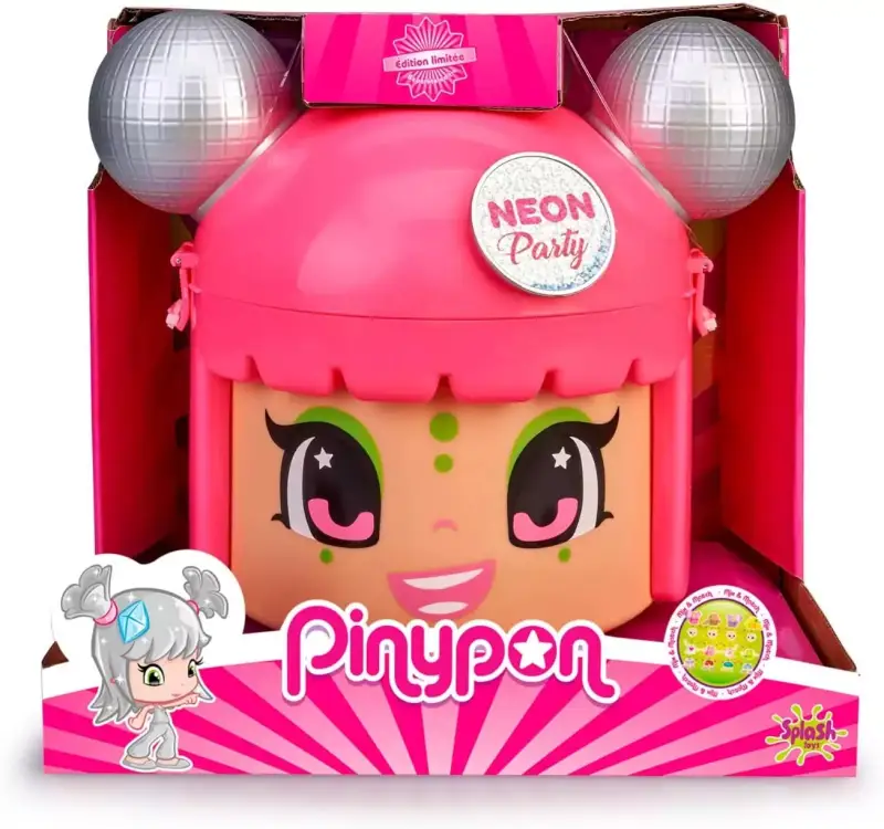Contenedor Pinypon Neon Party con 5 Figuras exclusivas para niños de 4 a 8 años (Famosa 700015210) Contenedor Pinypon Neon Party con 5 Figuras exclusivas para niños de 4 a 8 años (Famosa 700015210)