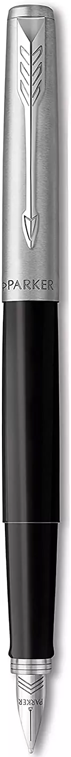 "Parker Jotter Originals: Pluma Estilográfica Negra con Plumín Mediano y Tinta Dual" "Parker Jotter Originals: Pluma Estilográfica Negra con Plumín Mediano y Tinta Dual"