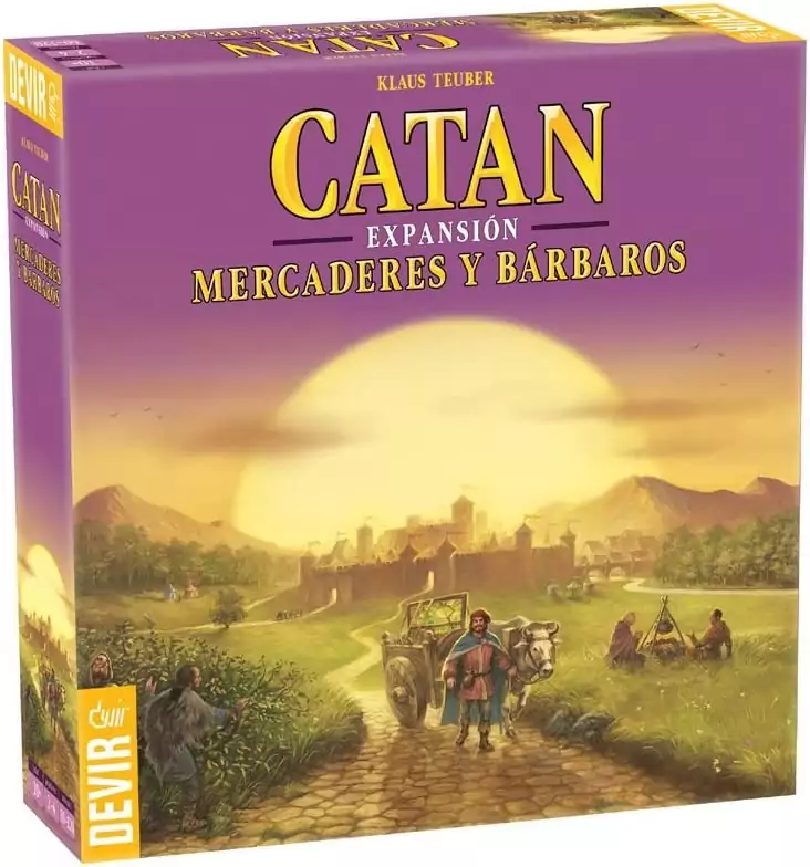 Devir - Catan: Mercaderes y Barbaros, expansión para Juegos de mesa familiar y amigos (BGMERCADERES) Devir - Catan: Mercaderes y Barbaros, expansión para Juegos de mesa familiar y amigos (BGMERCADERES)