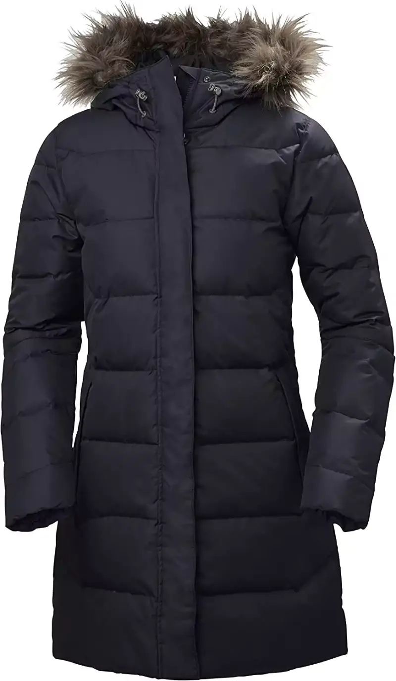 Parka Azul con Capucha para Mujer de Helly Hansen Parka Azul con Capucha para Mujer de Helly Hansen