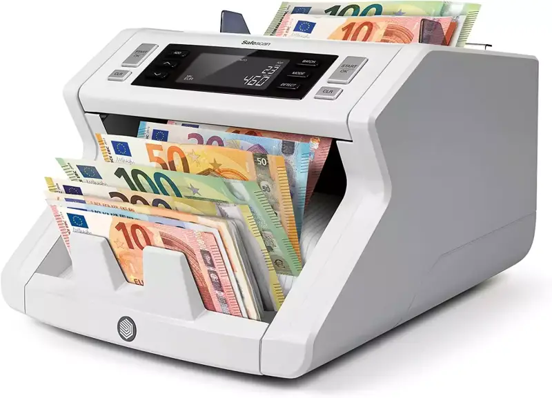 Contadora de billetes Safescan 2265 con detección falsa de 5 puntos Contadora de billetes Safescan 2265 con detección falsa de 5 puntos