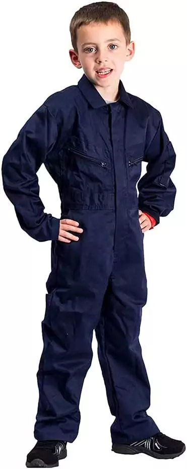 "Buzo infantil Portwest en color marino, talla 10 - C890NAR10" "Buzo infantil Portwest en color marino, talla 10 - C890NAR10"