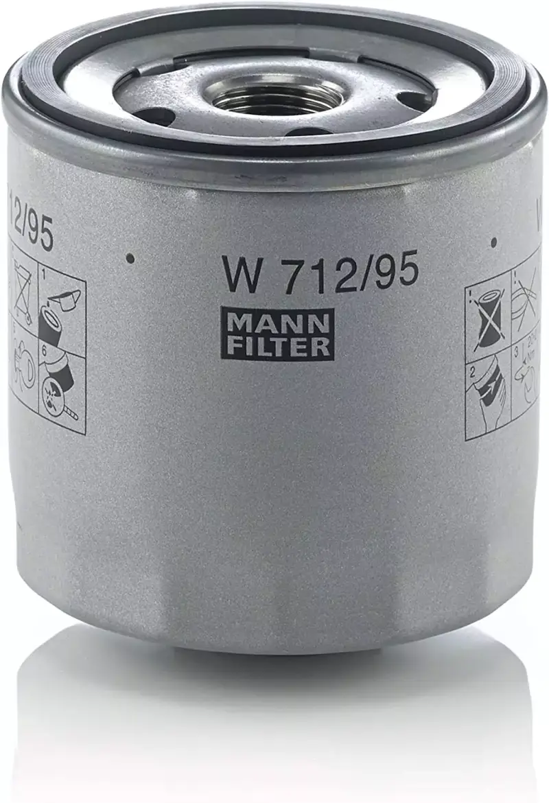 Filtro de aceite MANN-FILTER W 712/95 para autos Filtro de aceite MANN-FILTER W 712/95 para autos