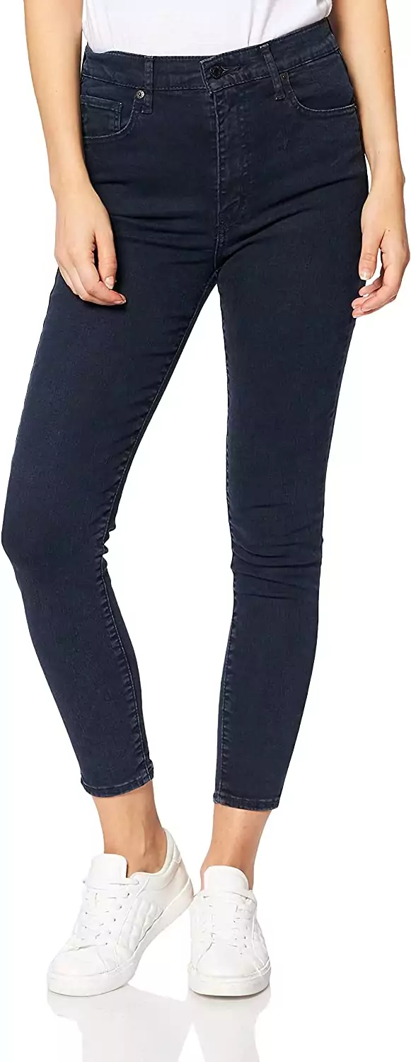 Levi's Mile High Super Skinny Negros Mujer Talla 24/32 Levi's Mile High Super Skinny Negros Mujer Talla 24/32