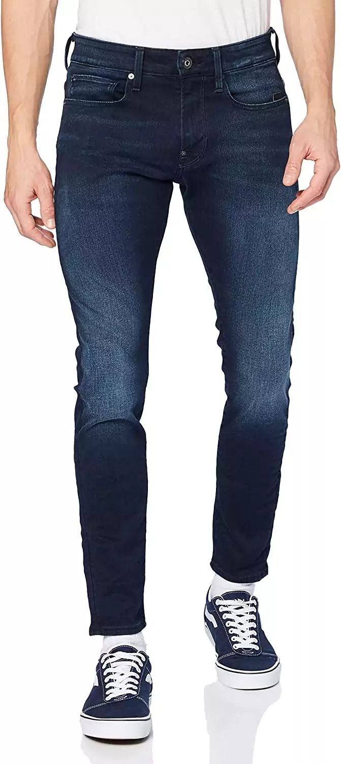 Jeans G-STAR RAW Revend Skinny para Hombre, Azul (dk aged 6590-89), 29W / 30L Jeans G-STAR RAW Revend Skinny para Hombre, Azul (dk aged 6590-89), 29W / 30L