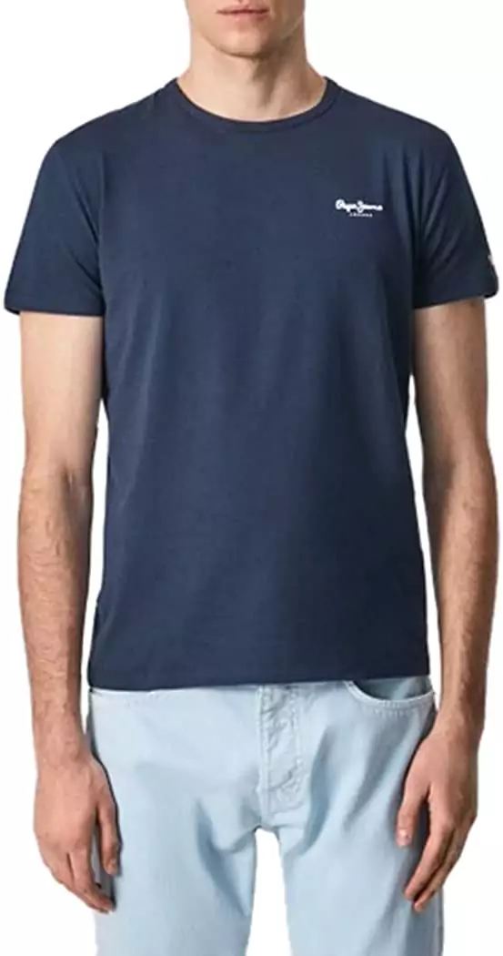 Camiseta Pepe Jeans Azul Navy L Hombre. Camiseta Pepe Jeans Azul Navy L Hombre.