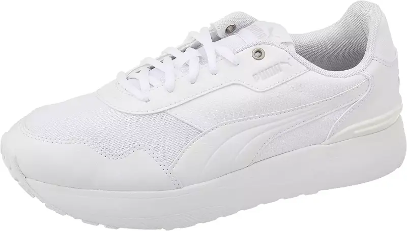 "Zapatillas PUMA R78 Voyage Mujer blancas, talla 37.5 EU" "Zapatillas PUMA R78 Voyage Mujer blancas, talla 37.5 EU"