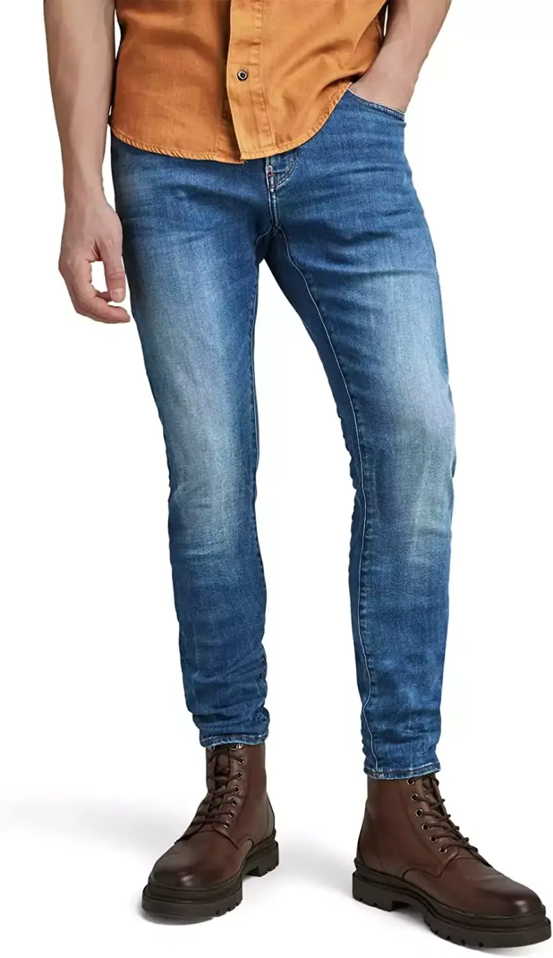 Jeans G-STAR RAW Revend Skinny para hombre, multicolor (medium indigo aged), 29W / 30L. Jeans G-STAR RAW Revend Skinny para hombre, multicolor (medium indigo aged), 29W / 30L.