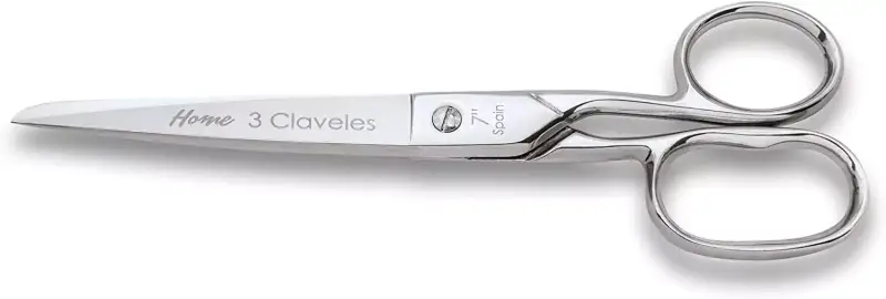 Tijera de Modista Varios Usos, Plata, 7" (18 cm) Tijera de Modista Varios Usos, Plata, 7" (18 cm)