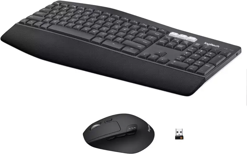 "Combo Teclado y Ratón Multidispositivos Logitech MK850: Inalámbricos, Programables y con Batería de 3 Años" "Combo Teclado y Ratón Multidispositivos Logitech MK850: Inalámbricos, Programables y con Batería de 3 Años"