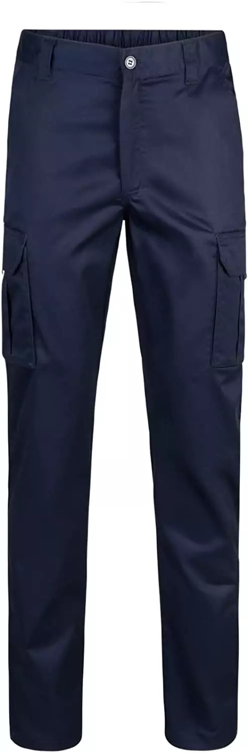 Pantalón Multibolsillos VELILLA 103001, Azul Marino, Talla 46 Pantalón Multibolsillos VELILLA 103001, Azul Marino, Talla 46