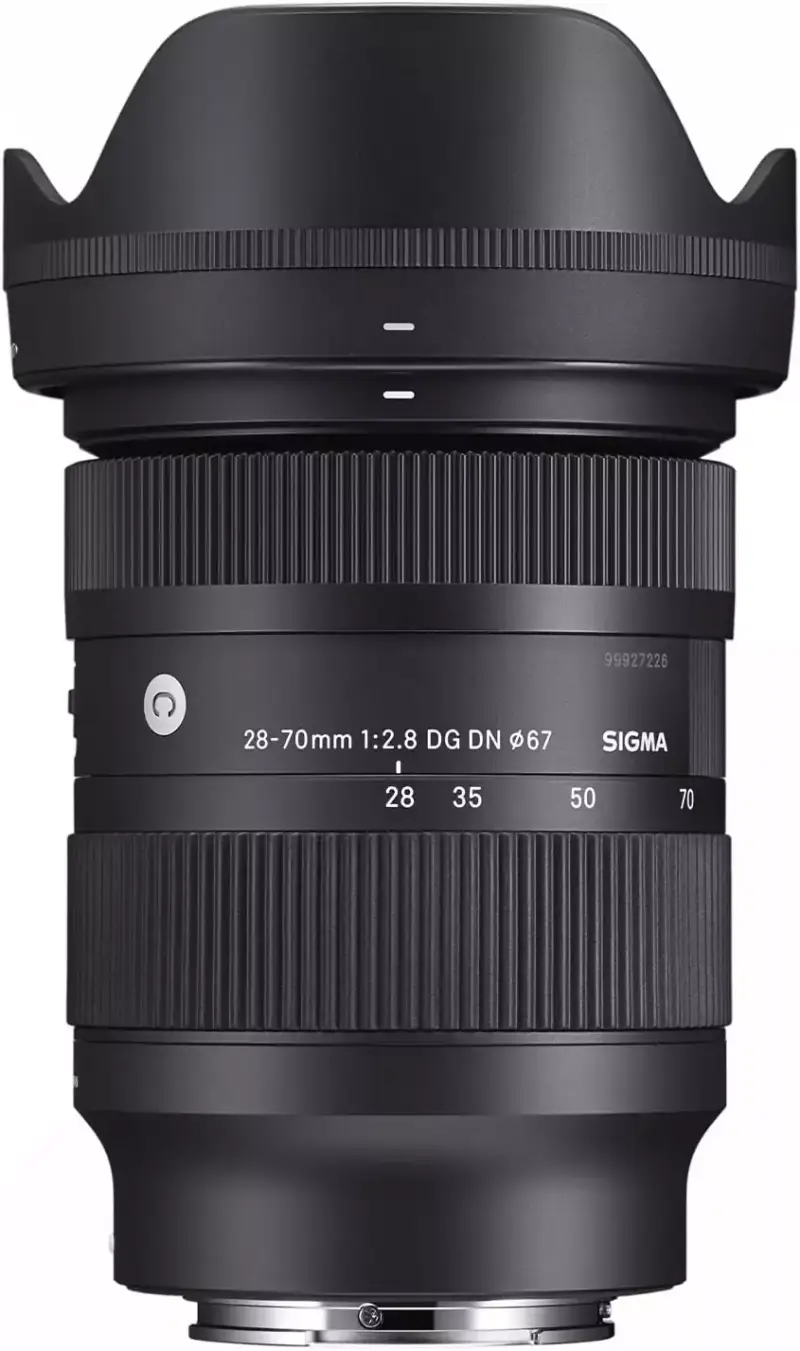 Objetivo Sigma 28-70mm F2.8 DG DN para Sony E, Negro Objetivo Sigma 28-70mm F2.8 DG DN para Sony E, Negro