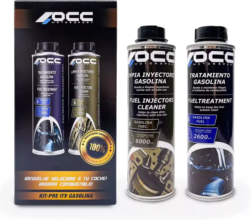 Tratamiento pre ITV Gasolina + Limpiainyectores Gasolina Profesional ZOCCA0006 para Coche y Moto Tratamiento pre ITV Gasolina + Limpiainyectores Gasolina Profesional ZOCCA0006 para Coche y Moto