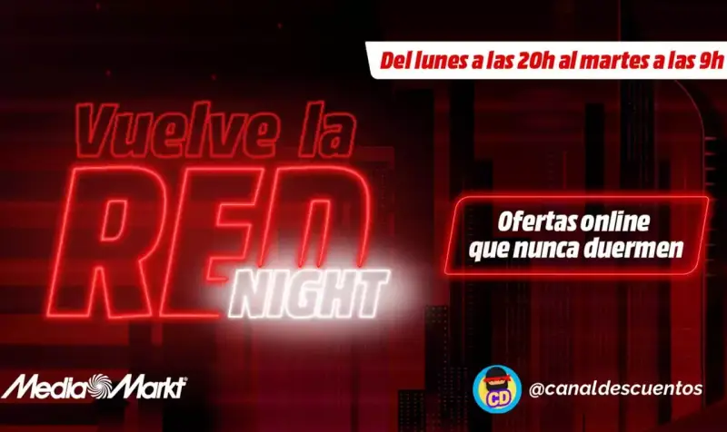 Ofertas Red Night en Media Markt Ofertas Red Night en Media Markt