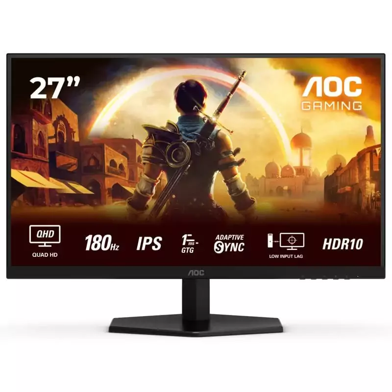 Monitor AOC 27" QHD Fast IPS 180Hz Monitor AOC 27" QHD Fast IPS 180Hz