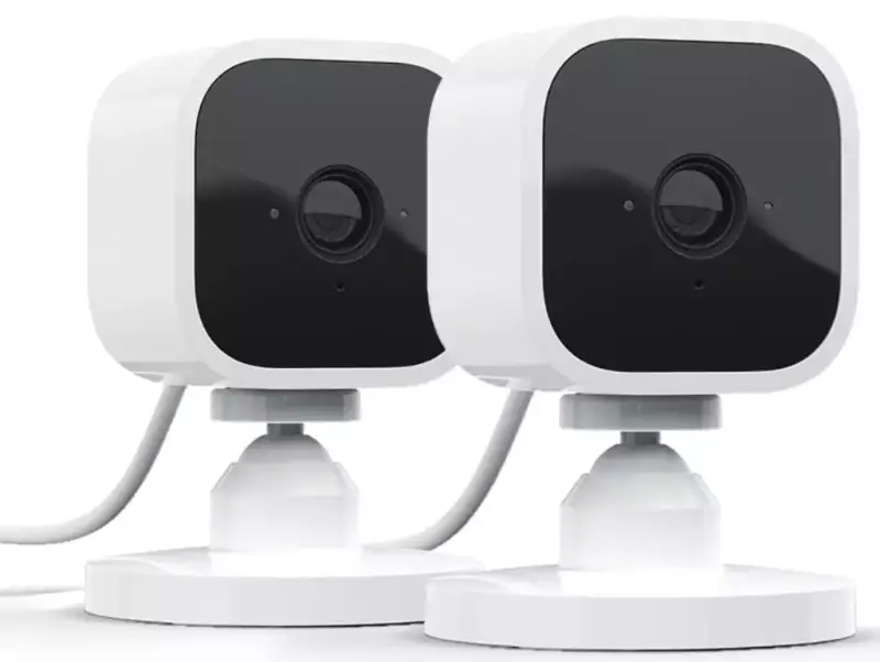 2x Cámaras de seguridad inteligente Blink Mini 2x Cámaras de seguridad inteligente Blink Mini