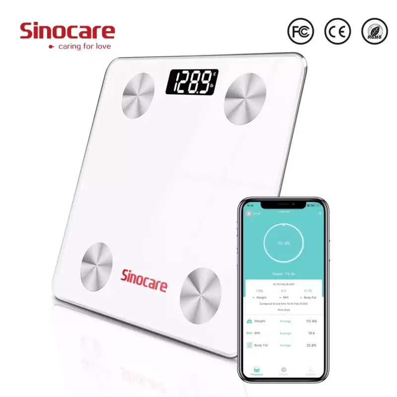 Báscula de Baño inteligente Sinocare Báscula de Baño inteligente Sinocare