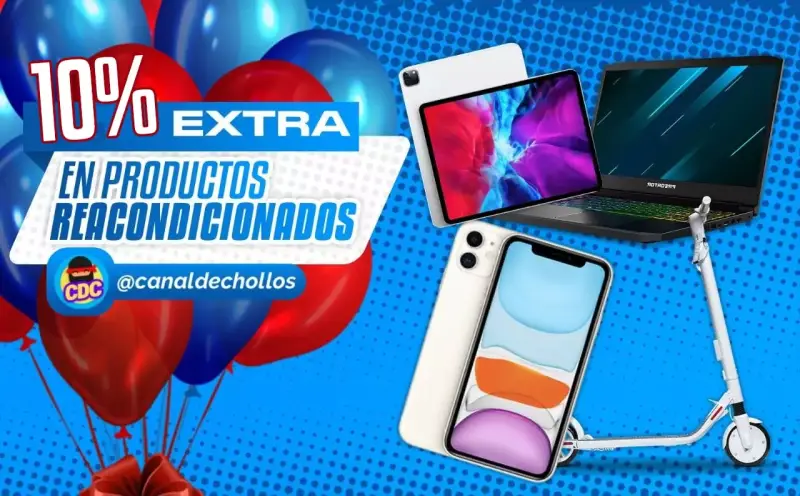 10% EXTRA en productos reacondicionados Amazon 10% EXTRA en productos reacondicionados Amazon