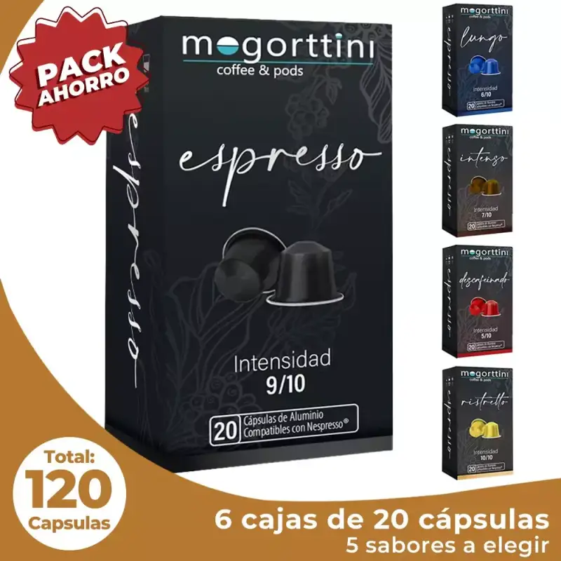 120 Capsulas de café Mogorttini 120 Capsulas de café Mogorttini