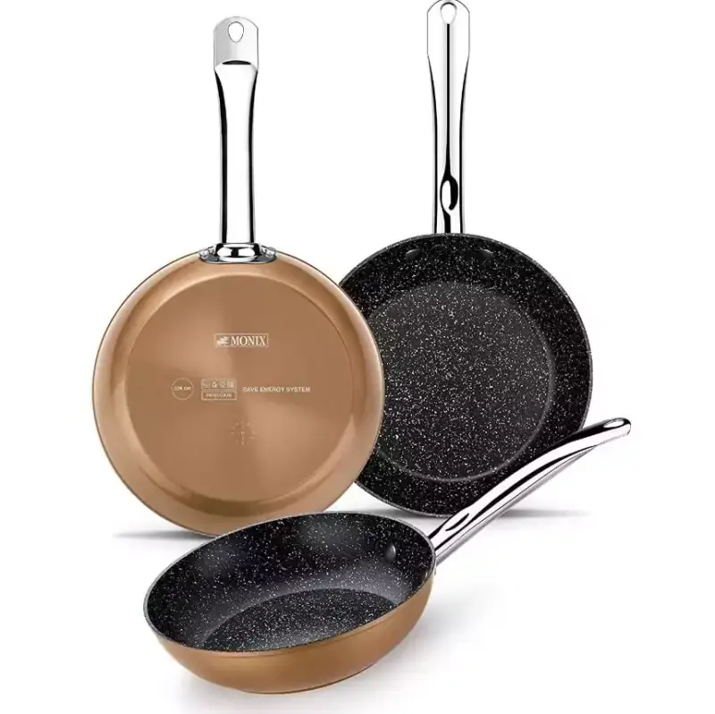 Set 3 Sartenes Monix Copper Set 3 Sartenes Monix Copper