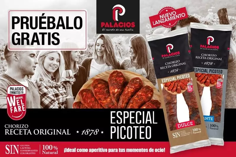 Prueba los Chorizos Palacios (Reembolso) Prueba los Chorizos Palacios (Reembolso)