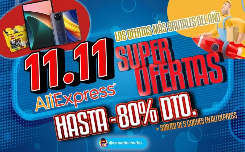 Comienzan las ofertas del 11.11 de Aliexpress Comienzan las ofertas del 11.11 de Aliexpress