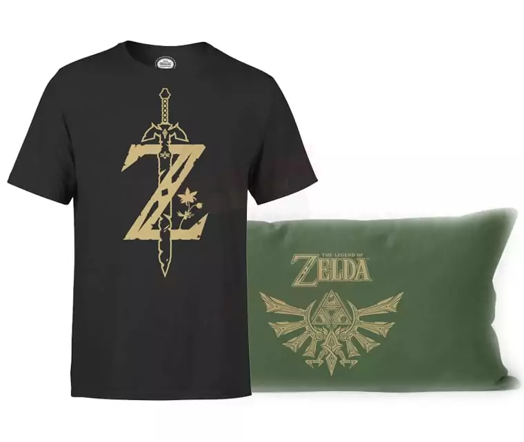 Pack Camiseta + Cojín Zelda Pack Camiseta + Cojín Zelda