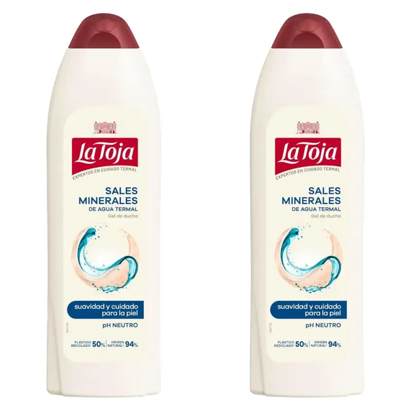 2 geles de ducha La Toja de 600ml 2 geles de ducha La Toja de 600ml