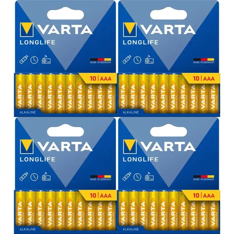 40 Pilas AAA VARTA 40 Pilas AAA VARTA
