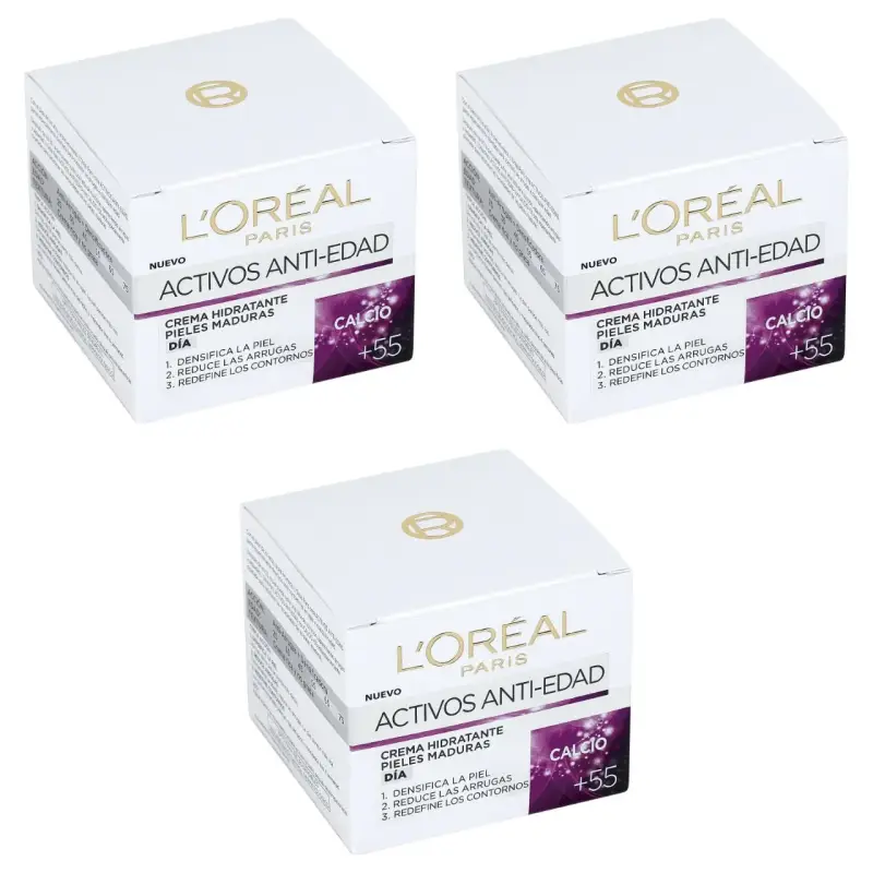 3x50ml crema de día L'Oréal Paris 3x50ml crema de día L'Oréal Paris