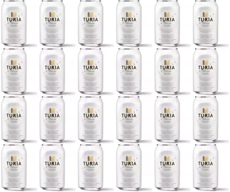 Pack de 24 cervezas tostada el Turia Märzen 33cl Pack de 24 cervezas tostada el Turia Märzen 33cl