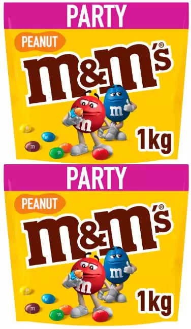 1Kg M&M's Peanuts Snack 1Kg M&M's Peanuts Snack
